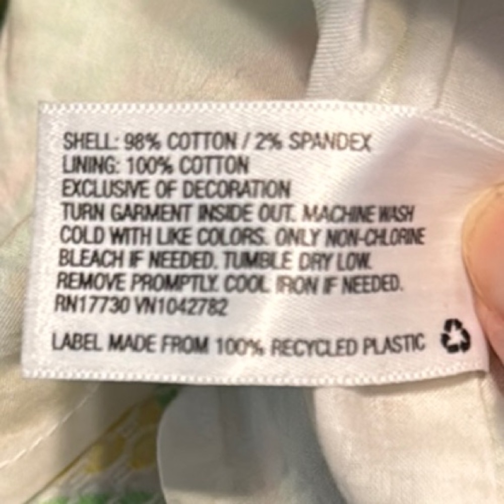 Lilly Pulitzer for Target Tropical Floral Midi Dress - Yellow, orange, and green - Picture 6 of 6